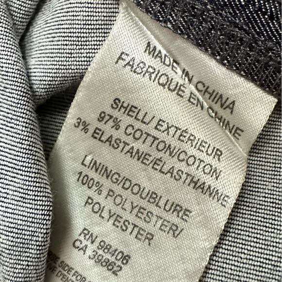 2/$25 Theory Chambray Tank Top Cotton Preppy Business Casual Office Sz 6 - Picture 7 of 7